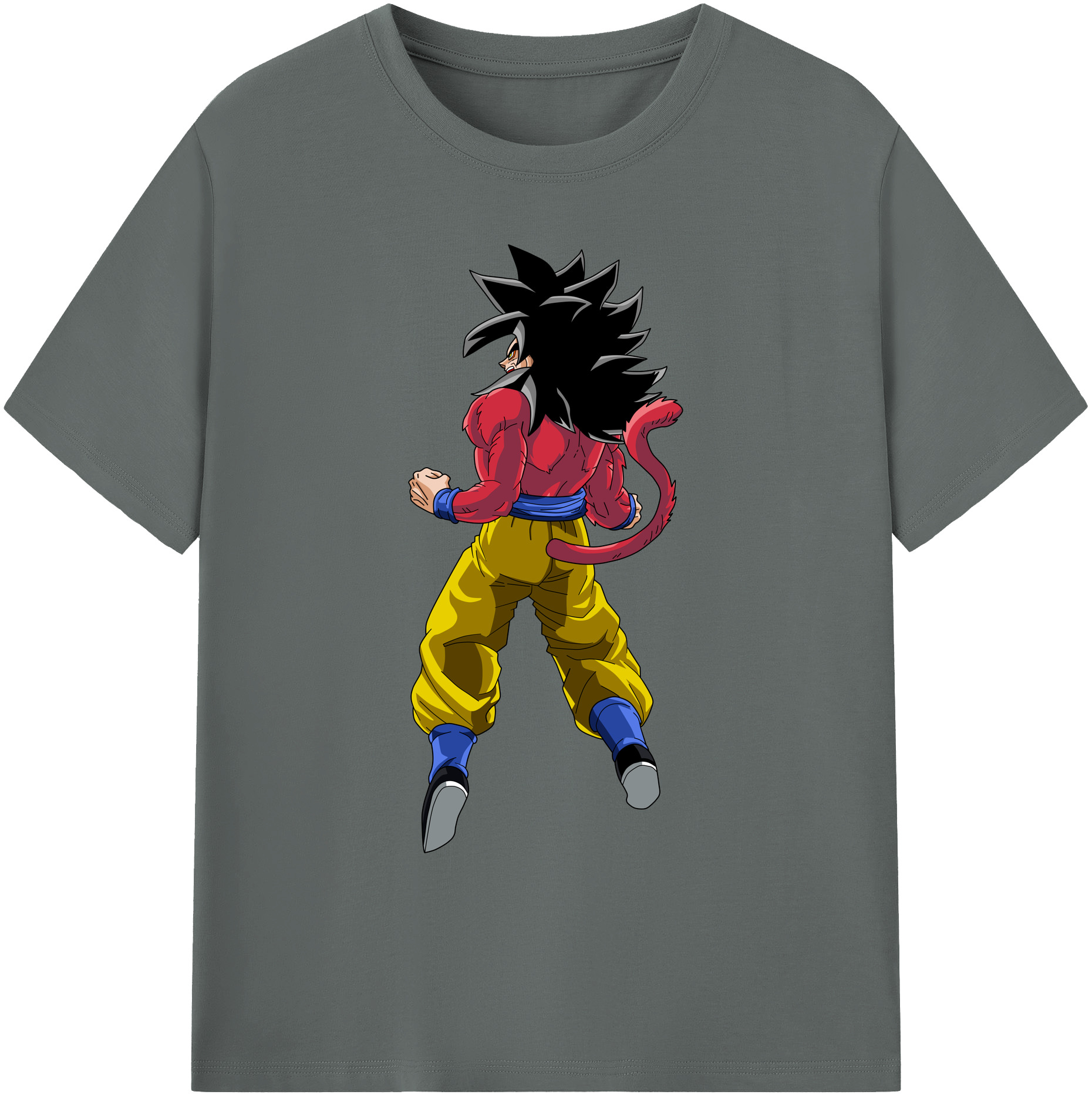 （画像用） ドラゴンボール 孫悟空（そん ごくう）Son Goku カカロット DRAGON BALL Kakarotto 綿100％ メンズ半袖Tシャツ｜肌触りやわらか＆通気性